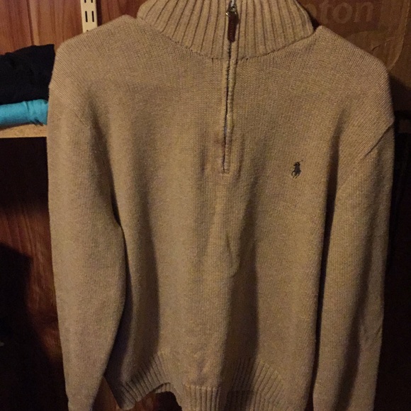 Polo Ralph Lauren Other - Polo Ralph Lauren half zip knit sweater